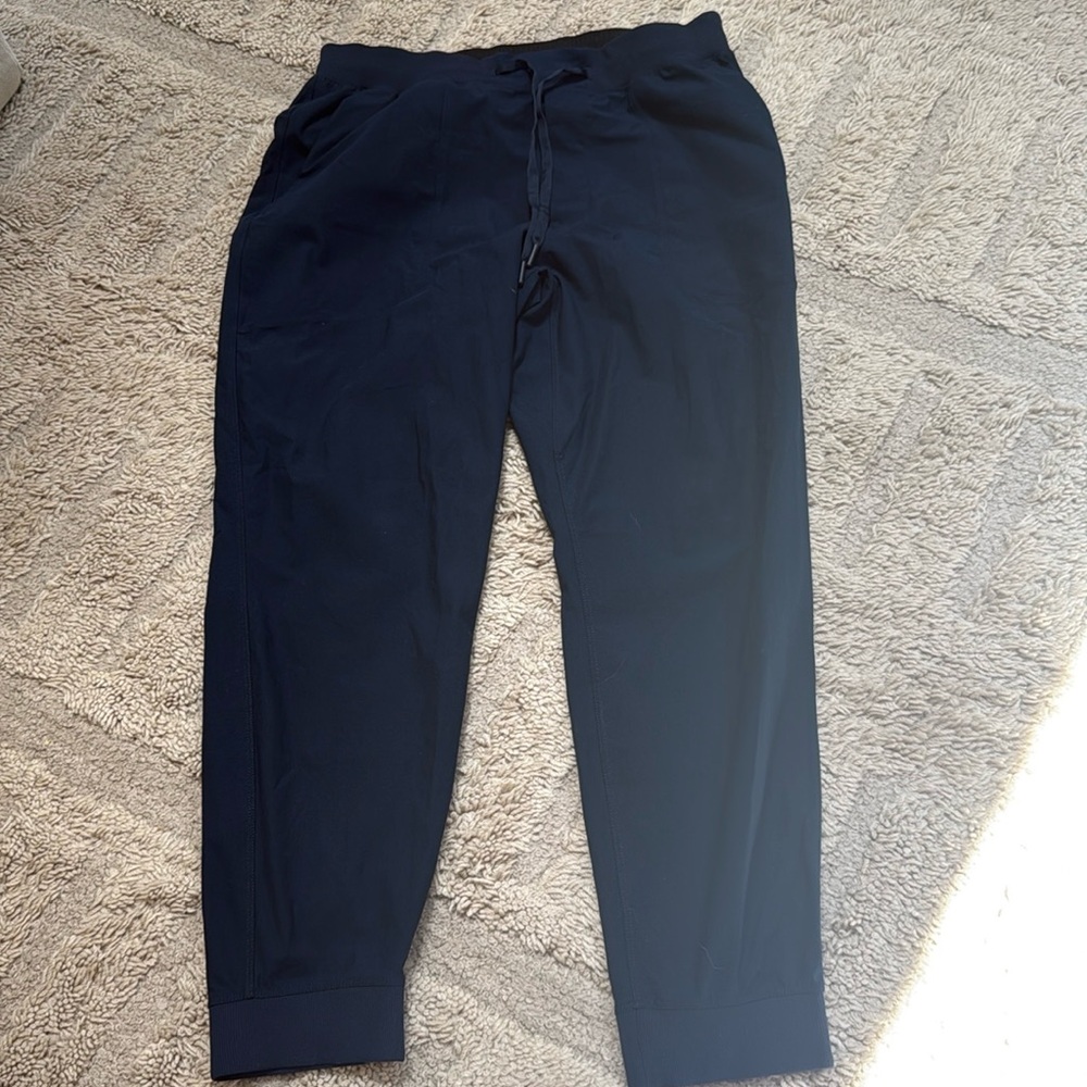 Lululemon ABC Joggers men's large navy blue pants
